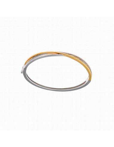 268P0017   Brazalete Plata Combinada...