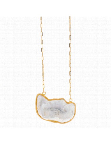 275C0001   Collar Plata Chapada...
