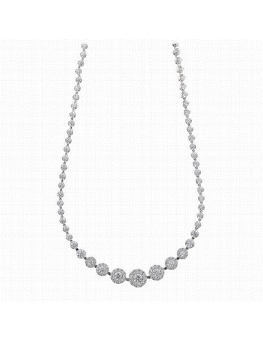 136C0396   Collar Plata Rodiada...