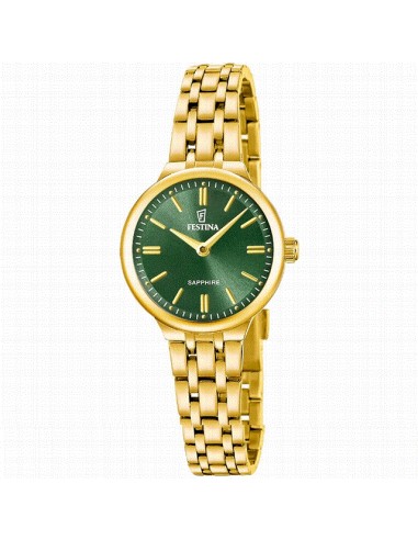F20475/3   Reloj Acero Ip Dorado...