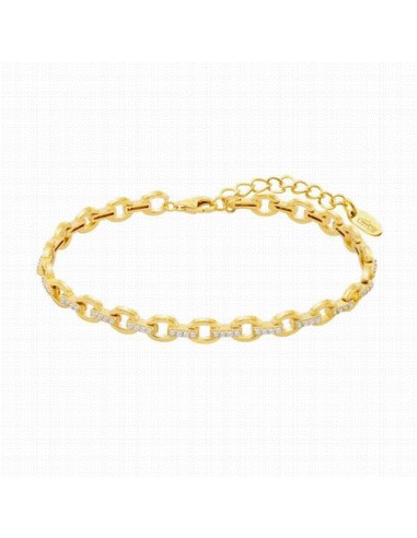 LP3306-2/2   Pulsera Plata Chapada...