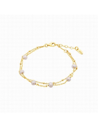 LP3477-2/2   Pulsera Plata Chapada...