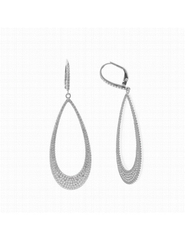 195A0193   Pendientes Plata Rodiada...