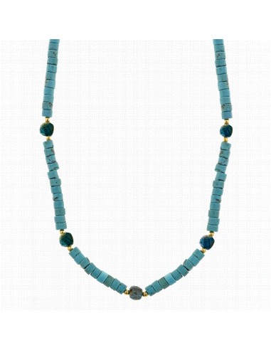 242C0002   Collar Plata Chapada...
