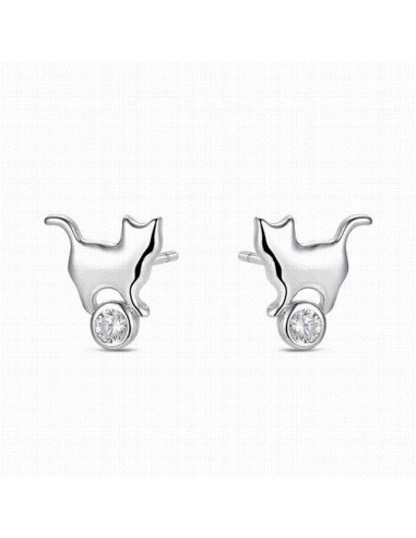 9123922   Pendientes Plata Rodiada...
