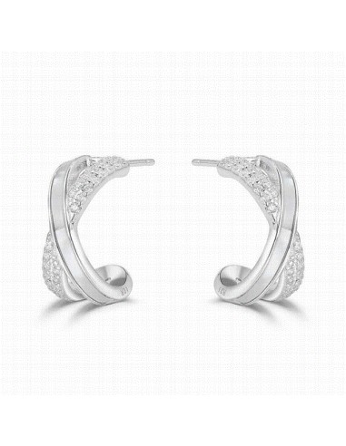 9124556   Pendientes Plata Rodiada...
