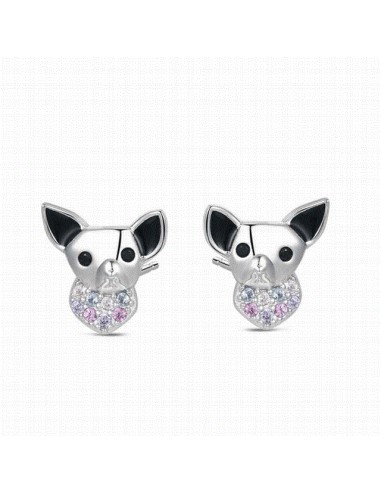 9125011   Pendientes Plata Rodiada...