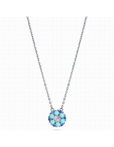 2376C100-33   Collar Plata Rodiada...