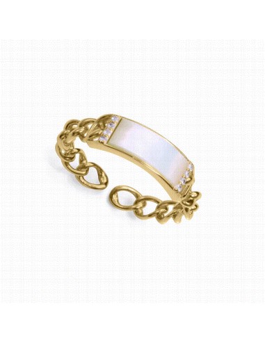 9167A-30   Anillo Plata Chapada...