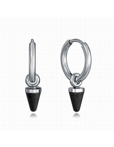 14387E01010   Pendientes Hombre Acero...
