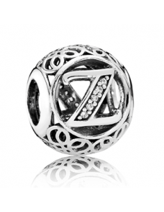 Charm Plata Pandora Letra Z