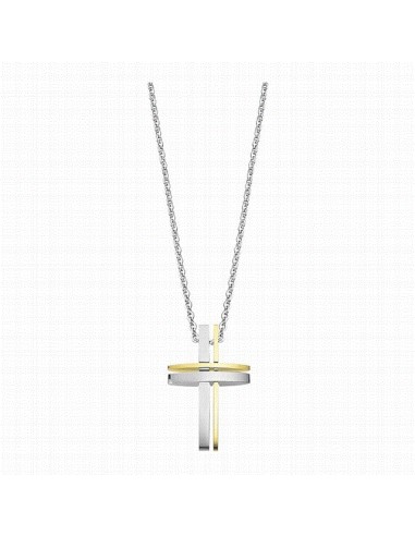 LS1984-1/1   Collar Acero Bicolor...