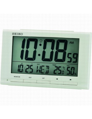 QHL090L   Despertador Seiko Digital...