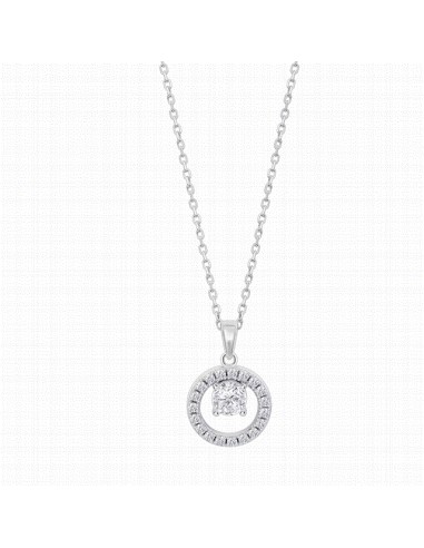 LP3080-1/1   Collar Plata Rodiada...