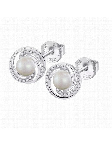 LP3095-4/2   Pendientes Plata Rodiada...