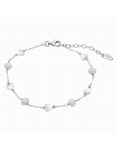 LP3855-2/1   Pulsera Plata Rodiada...