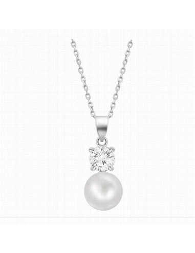 LP3946-1/1   Collar Plata Rodiada...