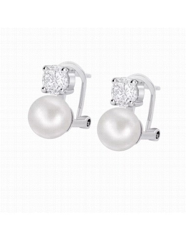 LP3946-4/1   Pendientes Plata Rodiada...