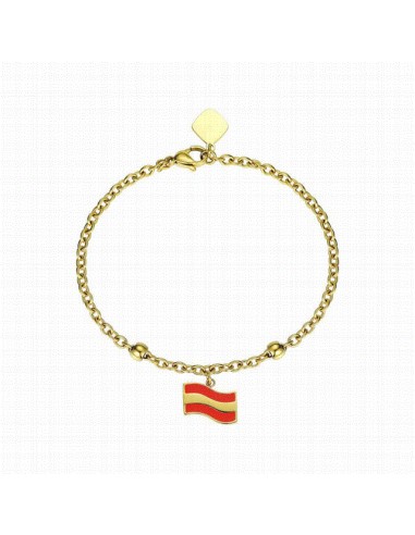 9126060   Pulsera Acero Ip Dorado...
