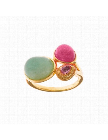 241S0047   Anillo Plata Chapada...