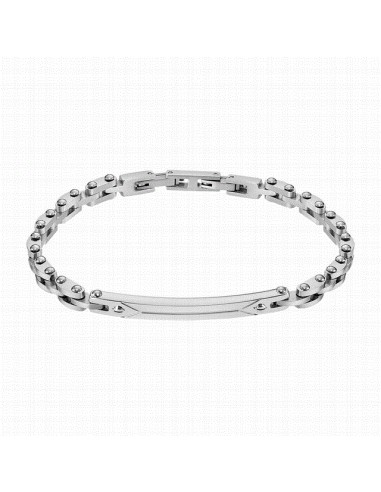 LS2595-2/1   Pulsera Hombre Acero...