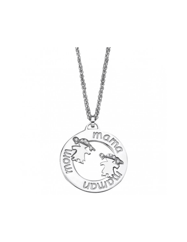 LP1582-1/1  *  Collar Plata Lotus...