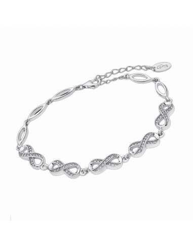 LP1871-2/1   Pulsera Plata Lotus...