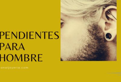 pendientes para hombre