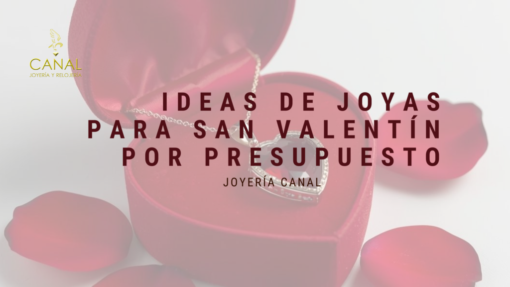 Imagen de una caja de joyas en forma de corazón con un colgante en su interior